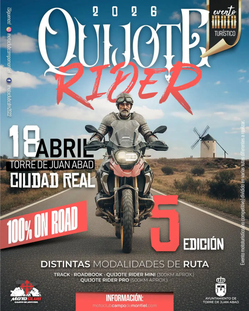 Cartel Quijote Rider 2026